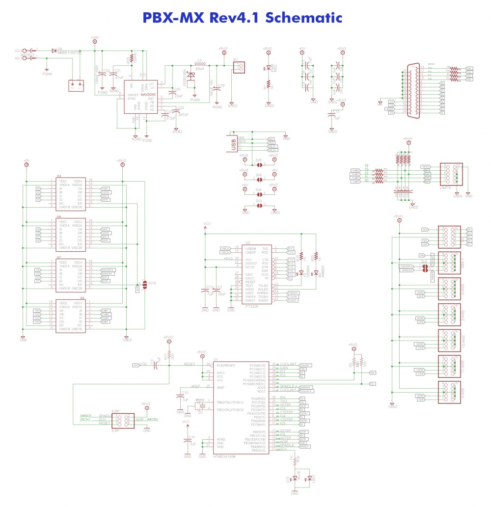 PBX-MX Schematic