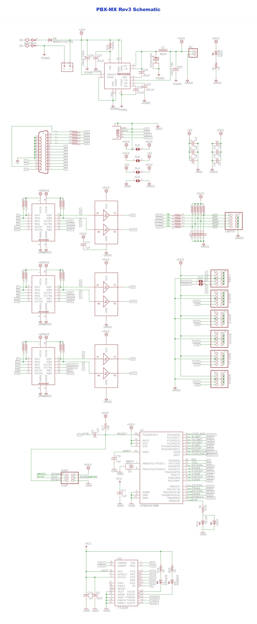 PBX-MX Schematic